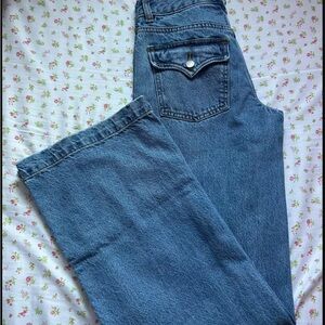 PacSun Medium Blue Flare Jeans, Never Worn!